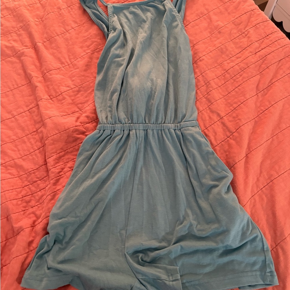 Zesica sage romper Piece
